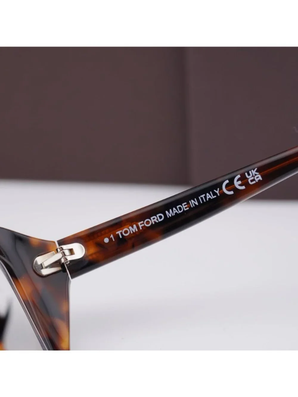 Tom Ford FT5991-F-B 052 Cat Eye Eyeglasses 56mm - Havana